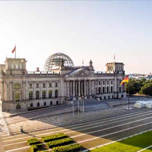 Wandbild: Reichstag, Berlin.
